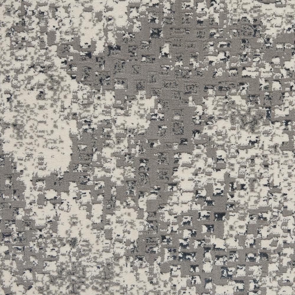 Michael Amini MA90 Uptown Area Rug, Ivory/Grey, 4' x 6', UPT02. Picture 6