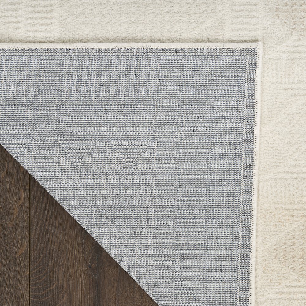 Nordic 8' x 10' Ivory Beige Modern Indoor Rug. Picture 4