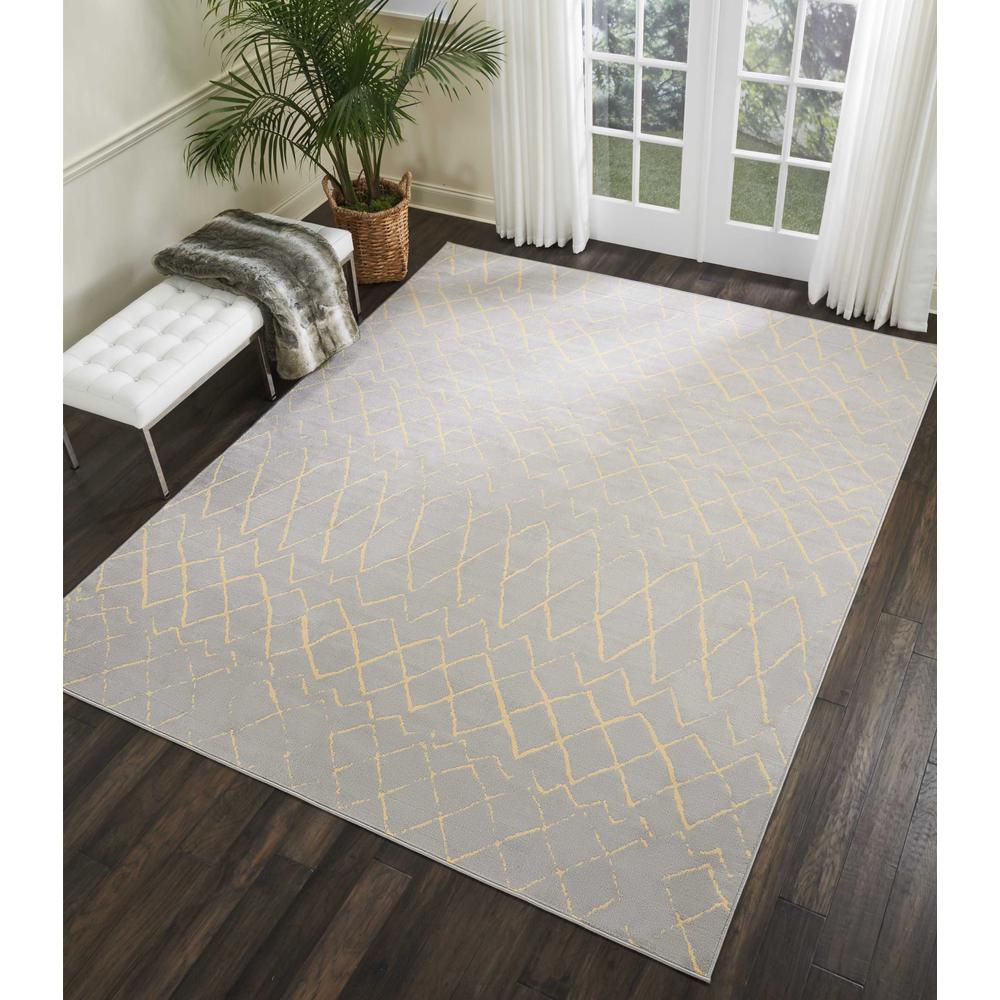 Grafix Area Rug, Grey, 7'10" x 9'10". Picture 2