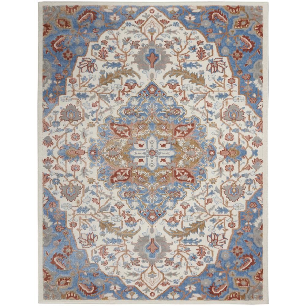 Transitional Rectangle Area Rug, 4' x 6'. Picture 1