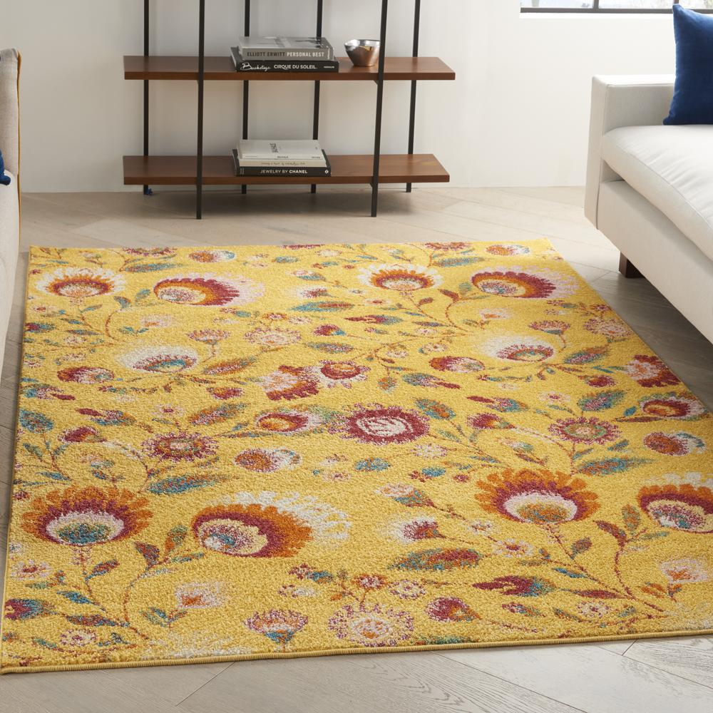 Farmhouse Rectangle Area Rug, 5' x 7'. Picture 2