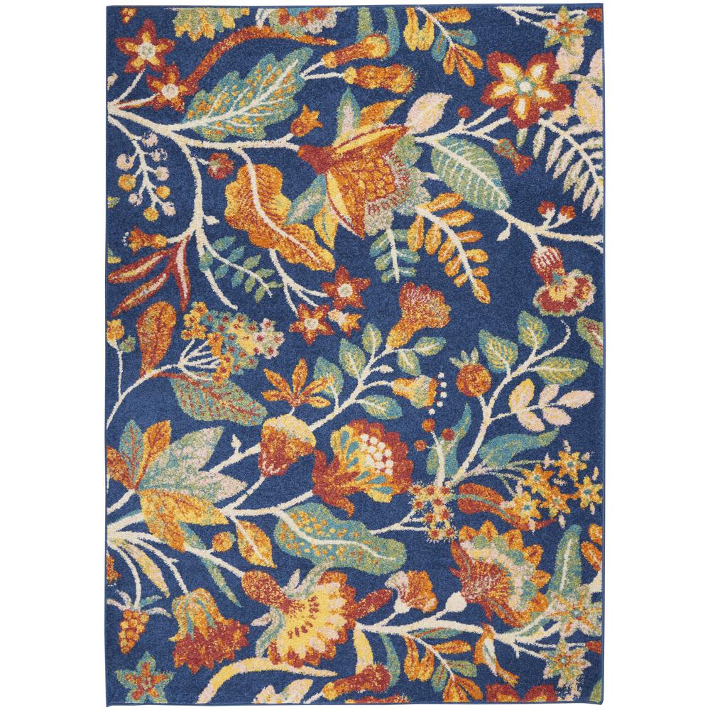 Bohemian Rectangle Area Rug, 4' x 6'. Picture 1