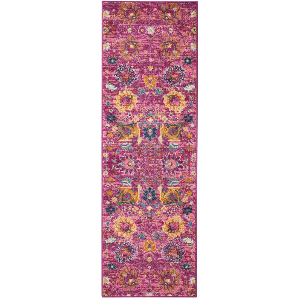 Bohemian Runner Area Rug, 6' Runner. Picture 1