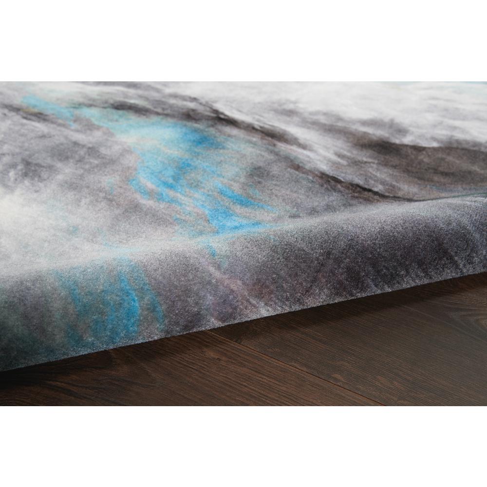 Nourison Le Reve Area Rug, Charcoal/Multicolor, 5'3" x 7'7", LER06. Picture 7