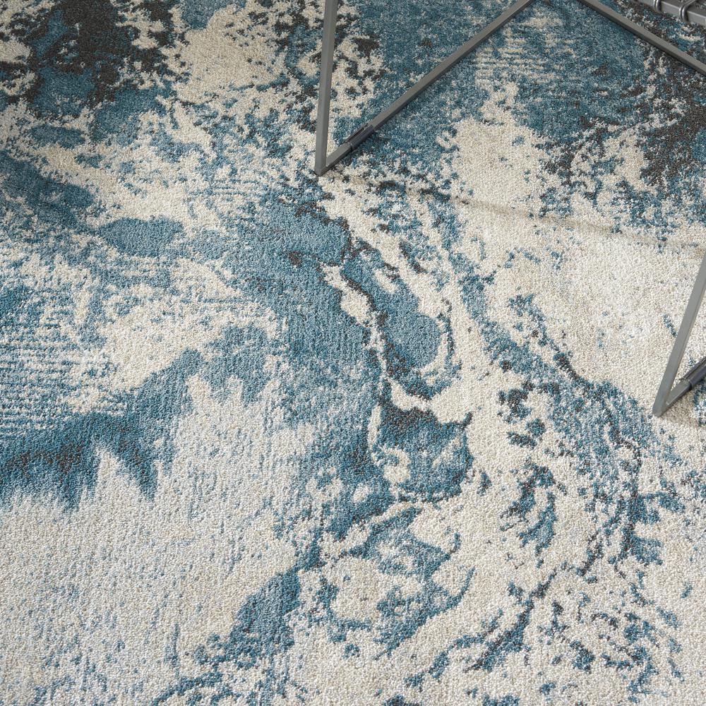 Modern Rectangle Area Rug, 4' x 6'. Picture 8
