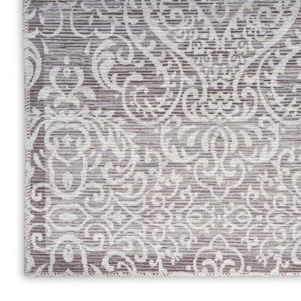Waverly Washables Collection 7'10 x 9'10 Stone Area Rug. Picture 5
