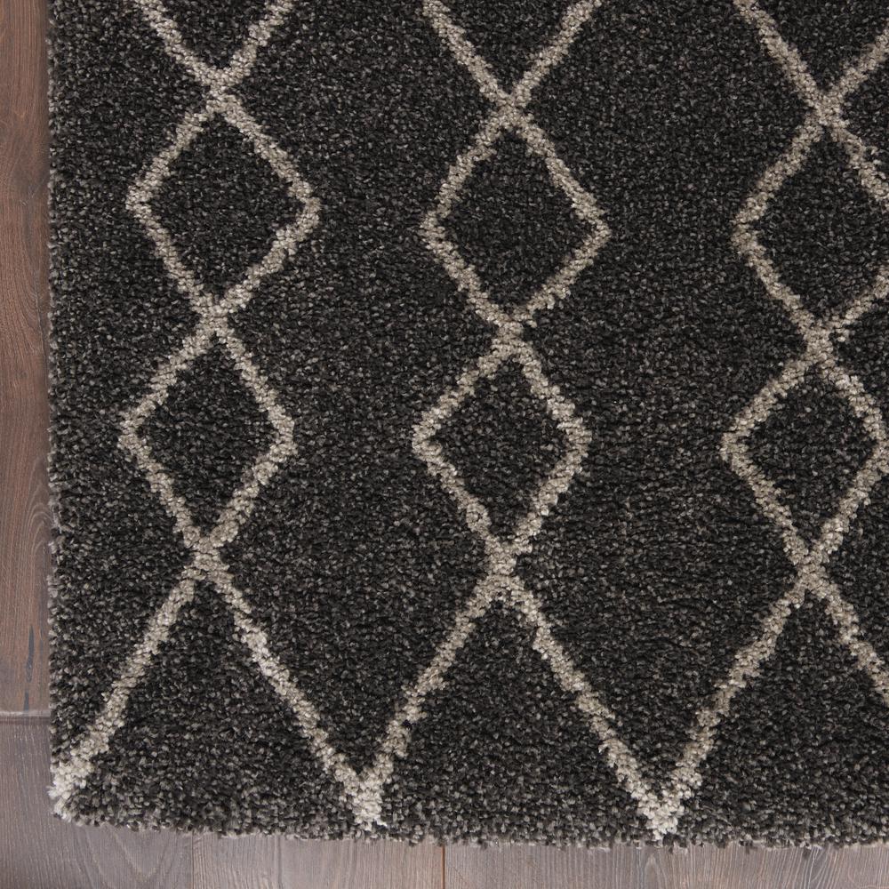 Nourison Home Geometric Shag Area Rug. Picture 5