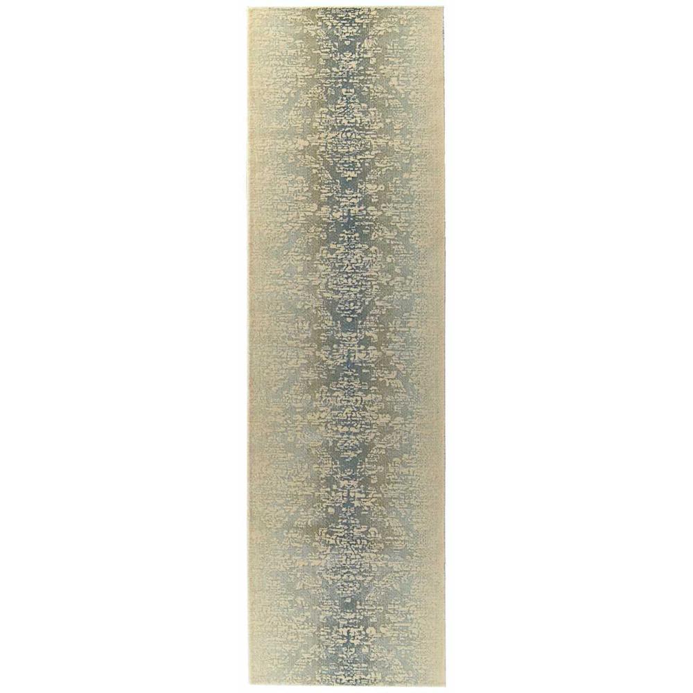 Luminance Area Rug, Sea Mist, 2'3" x 8'. Picture 1