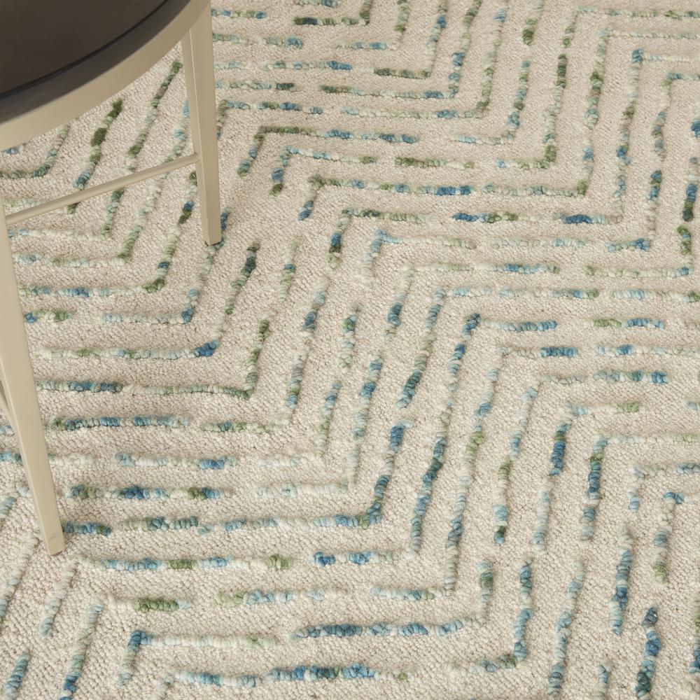 Modern Rectangle Area Rug, 5' x 7'. Picture 8