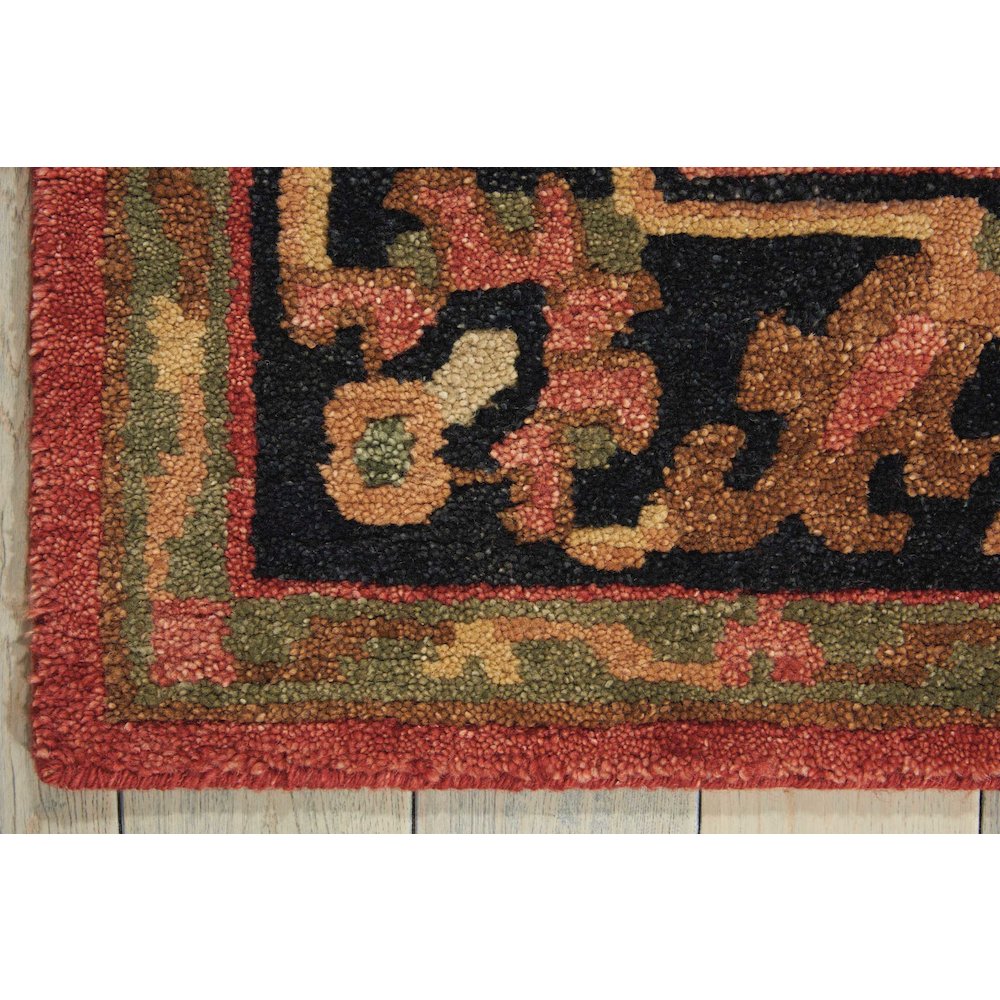 Tahoe Area Rug, Rust, 3'9" x 5'9". Picture 3