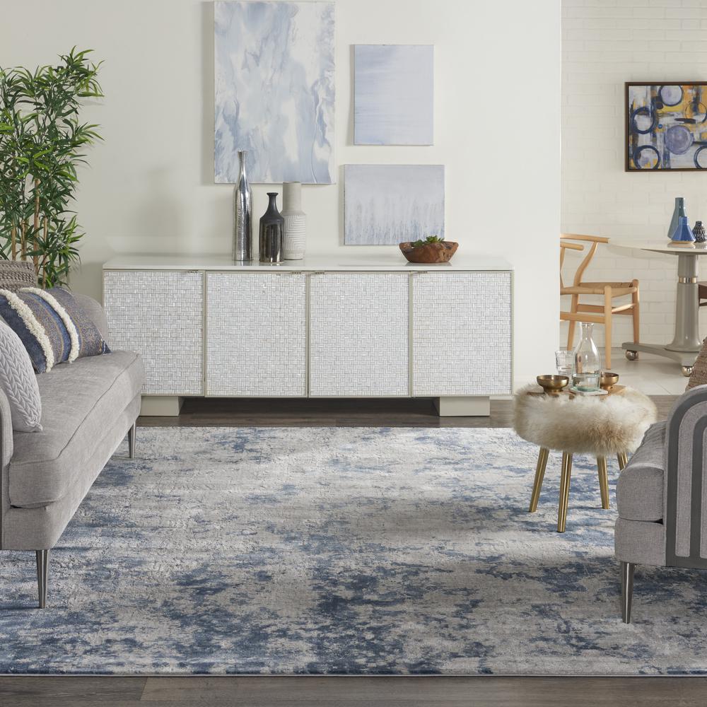 Modern Rectangle Area Rug, 9' x 13'. Picture 9