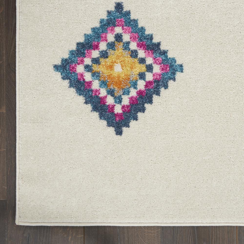 Rectangle Bohemian Machine Made Area Rug. Picture 4