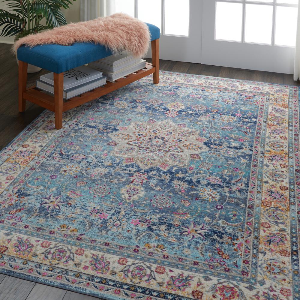 Vintage Rectangle Area Rug, 4' x 6'. Picture 9