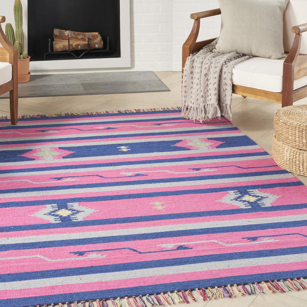 Southwestern Rectangle Area Rug, 5' x 7'. Picture 3