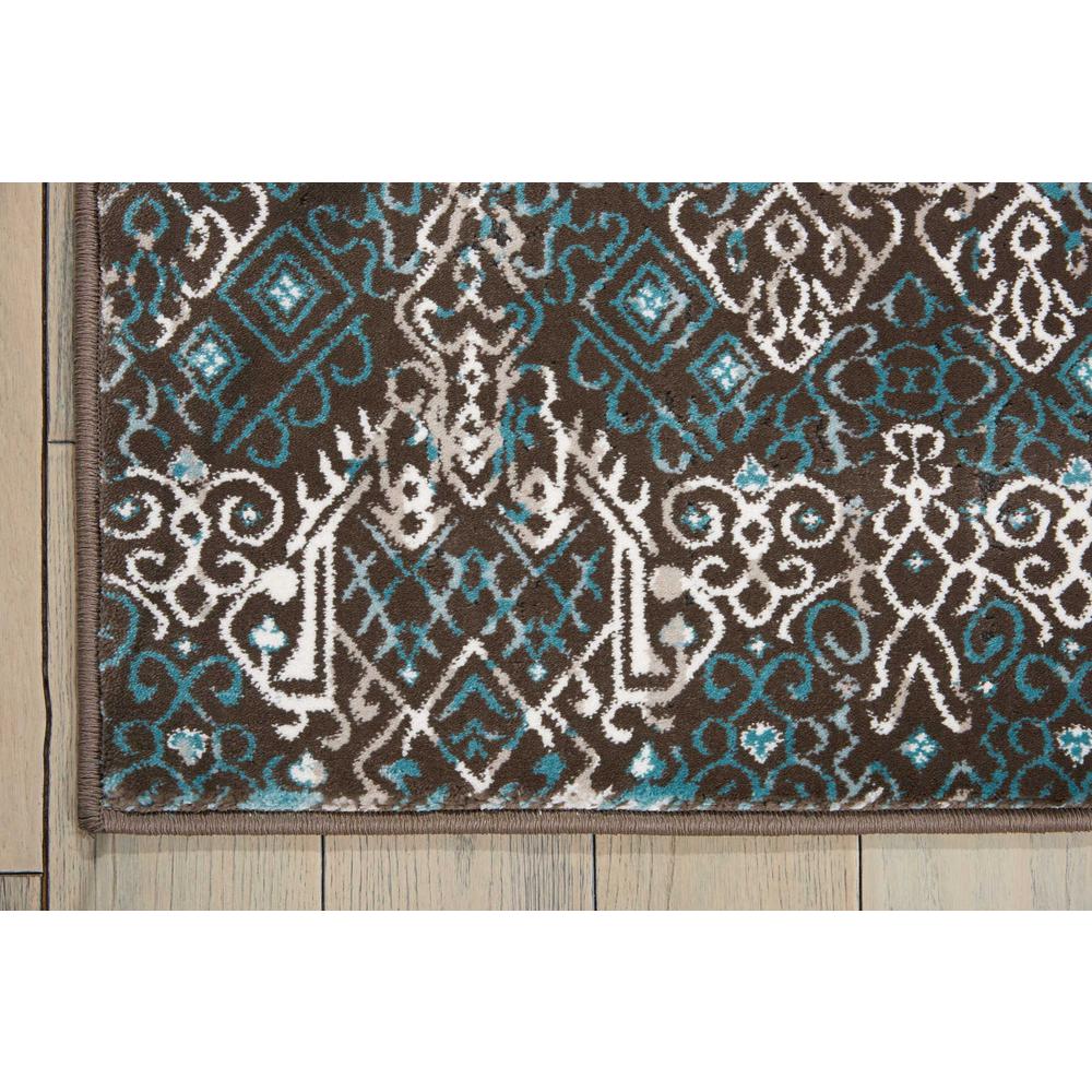 Karma Area Rug, Blue, 5'3" x 7'4". Picture 3