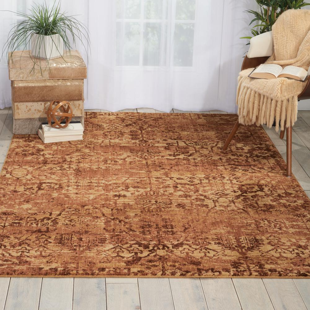 Vintage Rectangle Area Rug, 5' x 8'. Picture 2
