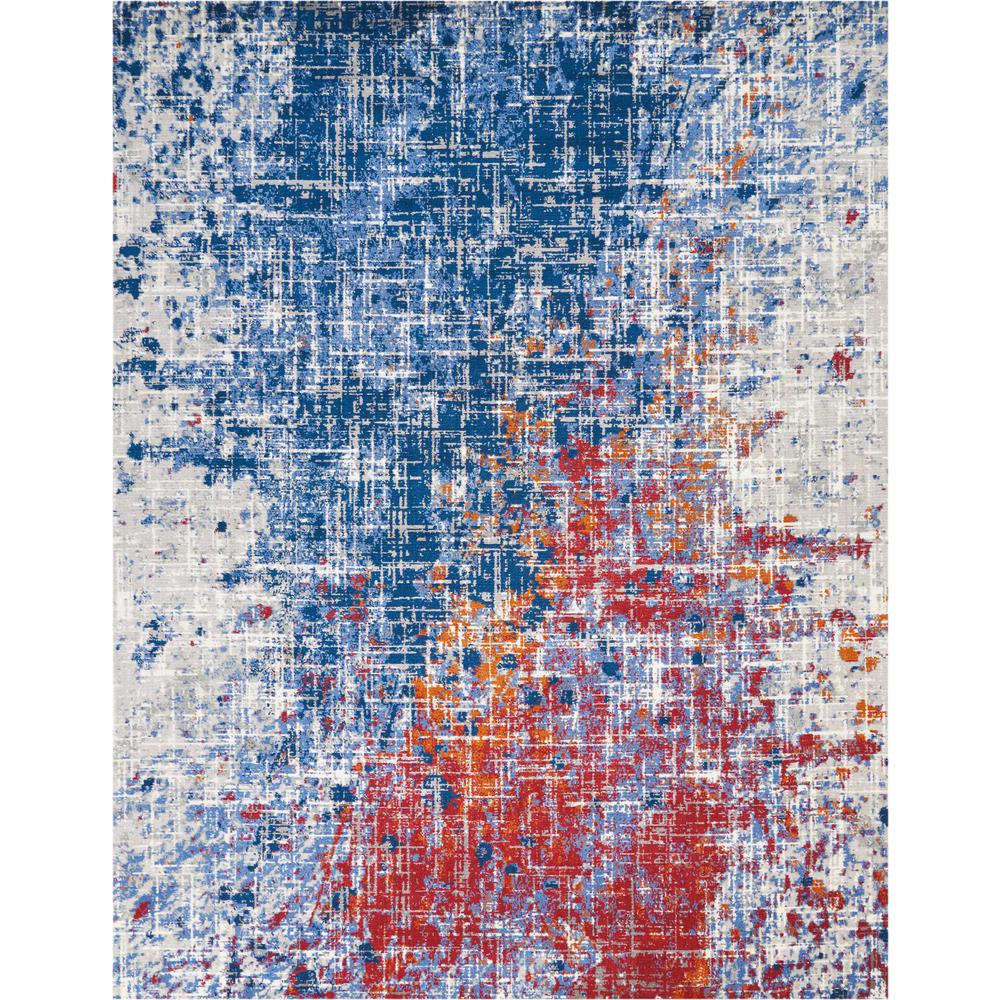 Twilight Area Rug, Red/Blue, 12' x 15'. Picture 1