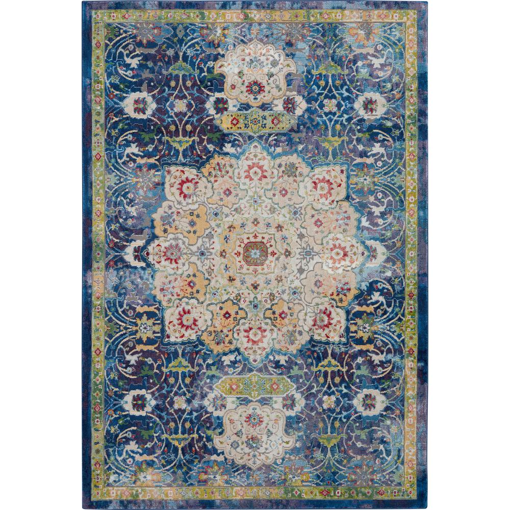 Vintage Rectangle Area Rug, 5' x 8'. Picture 1