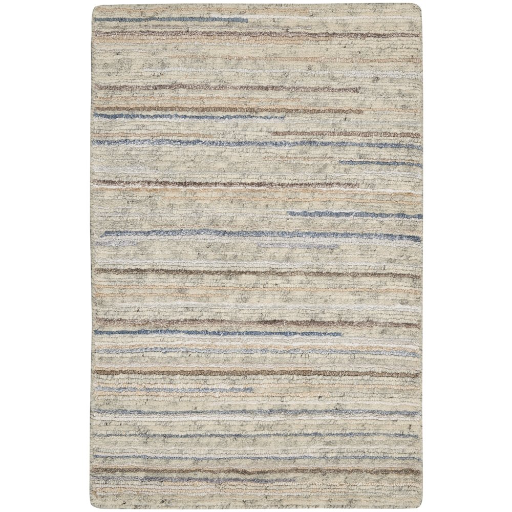 Nourison Plateau Area Rug, Ivory, 2'2" x 3'9", PAE01. Picture 1