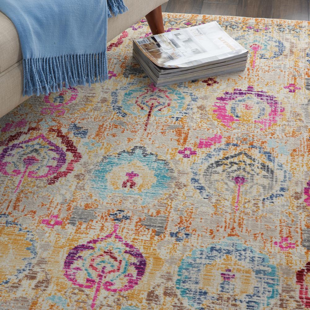 Vintage Rectangle Area Rug, 4' x 6'. Picture 8