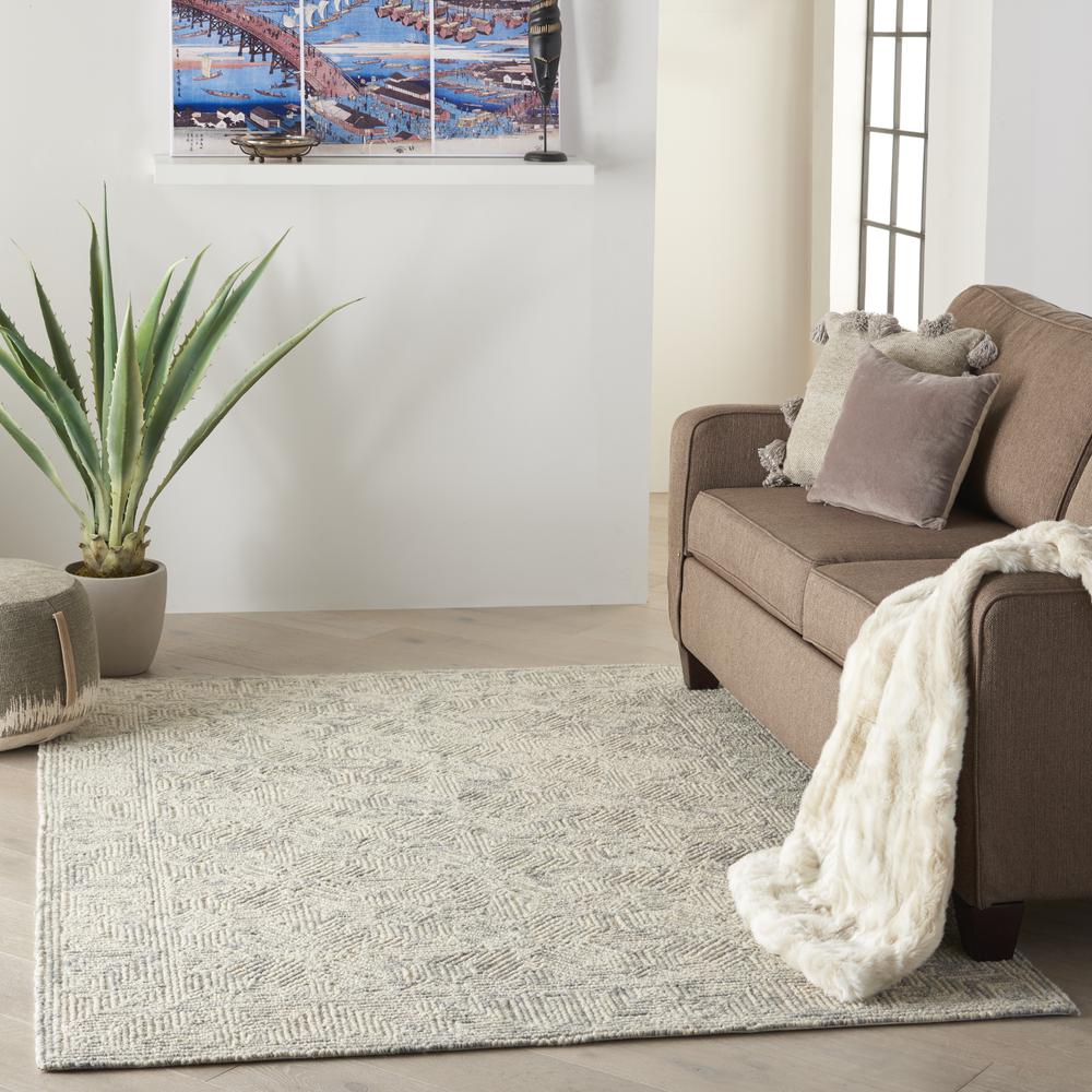 Modern Rectangle Area Rug, 5' x 7'. Picture 9