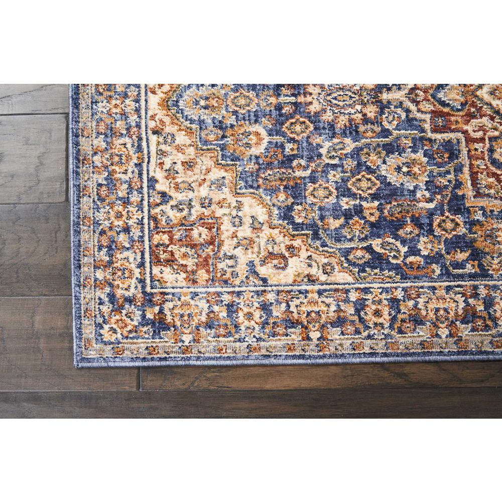 Reseda Area Rug, Blue, 2'3" x 7'6". Picture 3