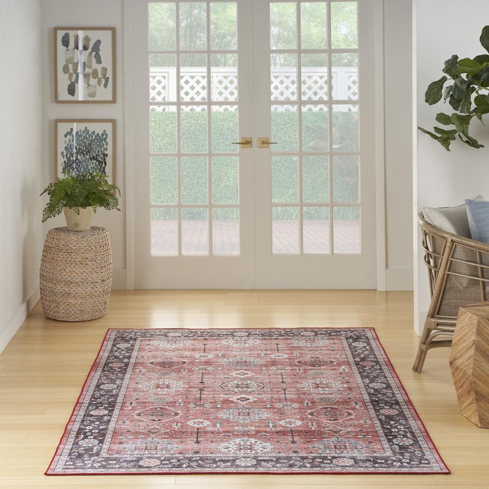Vintage Rectangle Area Rug, 5' x 7'. Picture 10