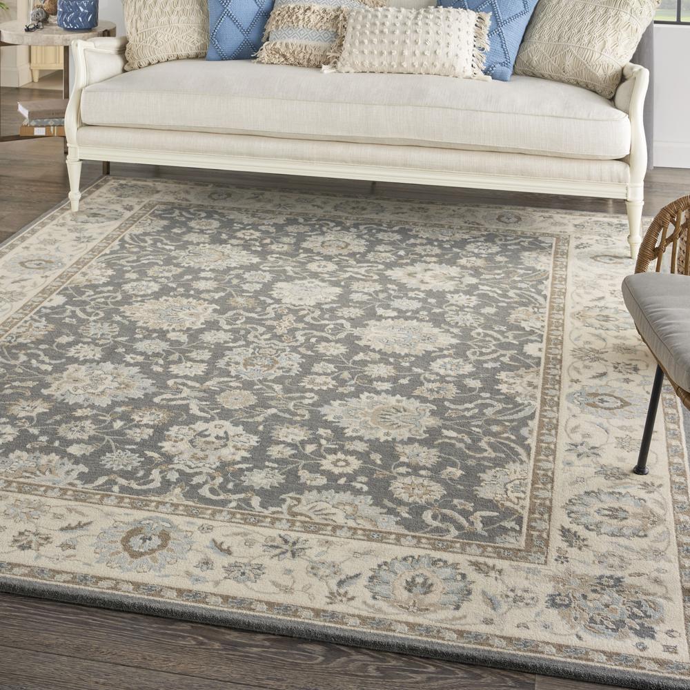 Rectangle Farmhouse Machine Made Area Rug. Picture 2
