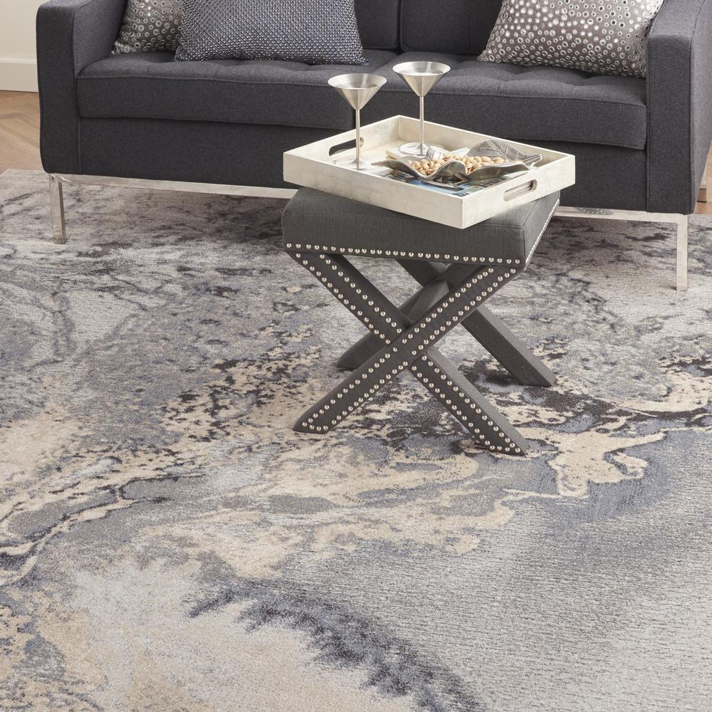 Maxell Area Rug, Grey, 7' x 10'. Picture 8