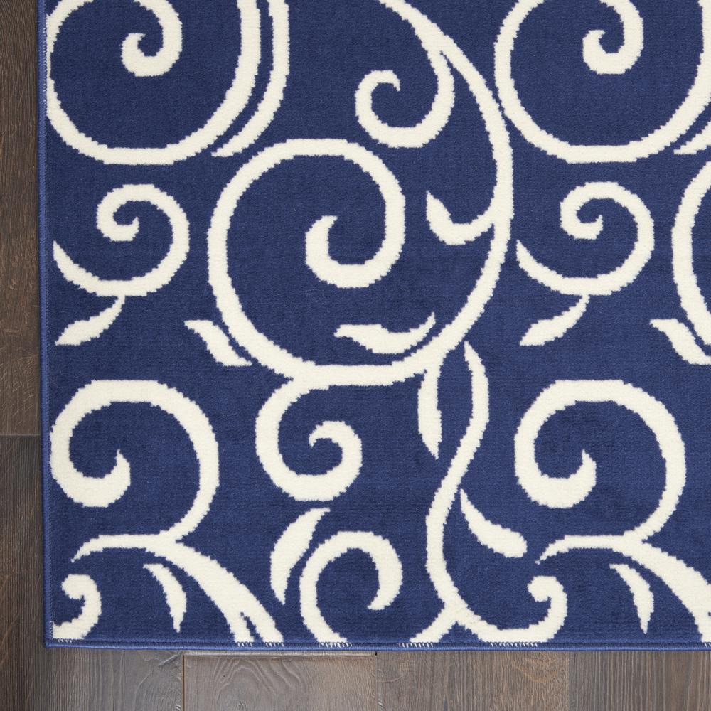 Grafix Area Rug, Navy, 5'3" x 7'3". Picture 4