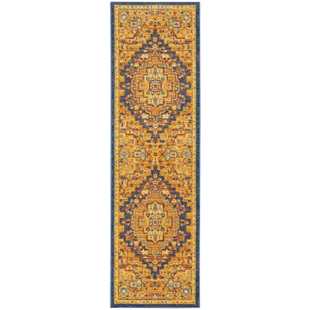 Nourison Allur Area Rug, 8' Runner (99446838216). Picture 1