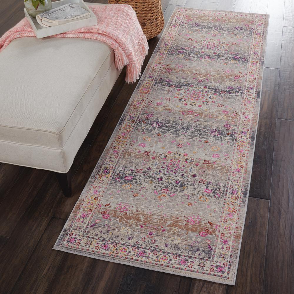 Vintage Runner Area Rug, 8' Runner. Picture 2