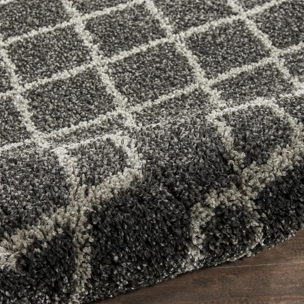 Nourison Home Geometric Shag Area Rug. Picture 7