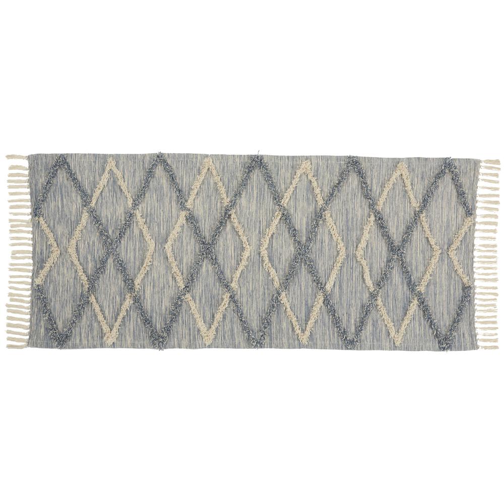 ROC01 Rockford Lt Grey Area Rug- 2'3" x 6'. Picture 1