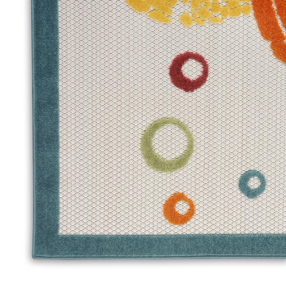 Coastal, Nautical & Beach Rectangle Area Rug, 4' x 6'. Picture 6