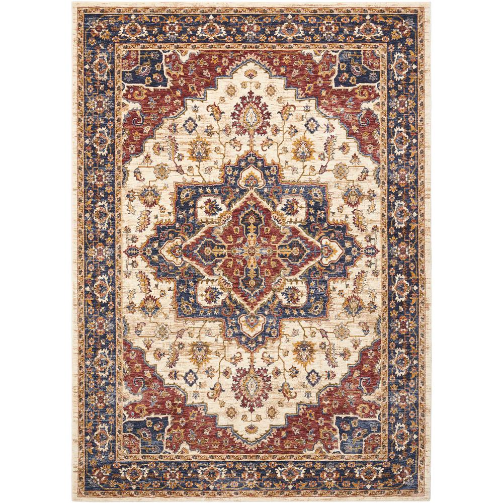 Reseda Area Rug, Cream, 5'3" x 7'6". Picture 1