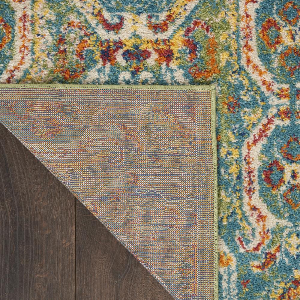 ALR05 Allur Turquoise Multicolor Area Rug- 5'3" x 7'3". Picture 2