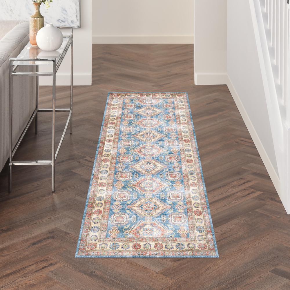 Vintage Runner Area Rug, 8' Runner. Picture 3