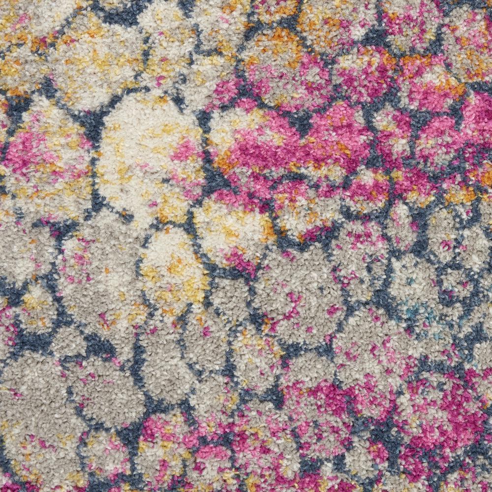 PSN34 Passion Yellow Multi Area Rug- 6'7" x 9'6". Picture 6