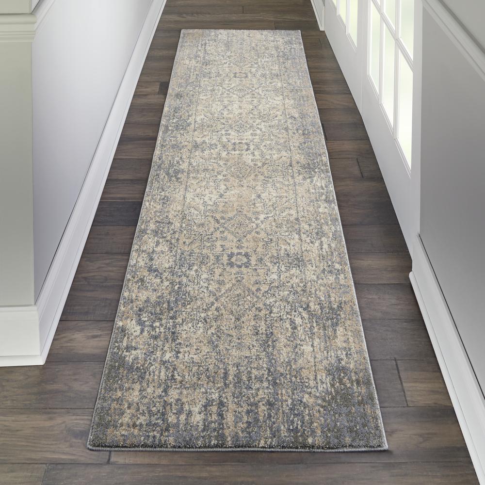 Vintage Runner Area Rug, 8' Runner. Picture 2