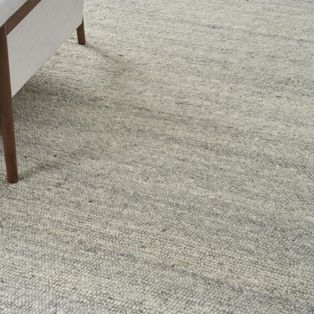 Nourison Alanna Area Rug Farmhouse 7'9" x 9'9" Rectangle, Silver. Picture 10