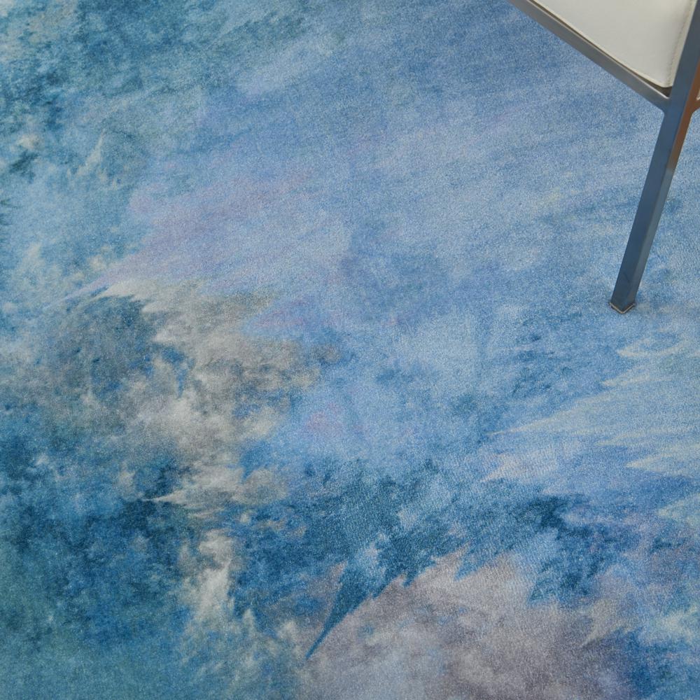 Nourison Le Reve Area Rug, Seafoam, 4' x 6', LER02. Picture 8