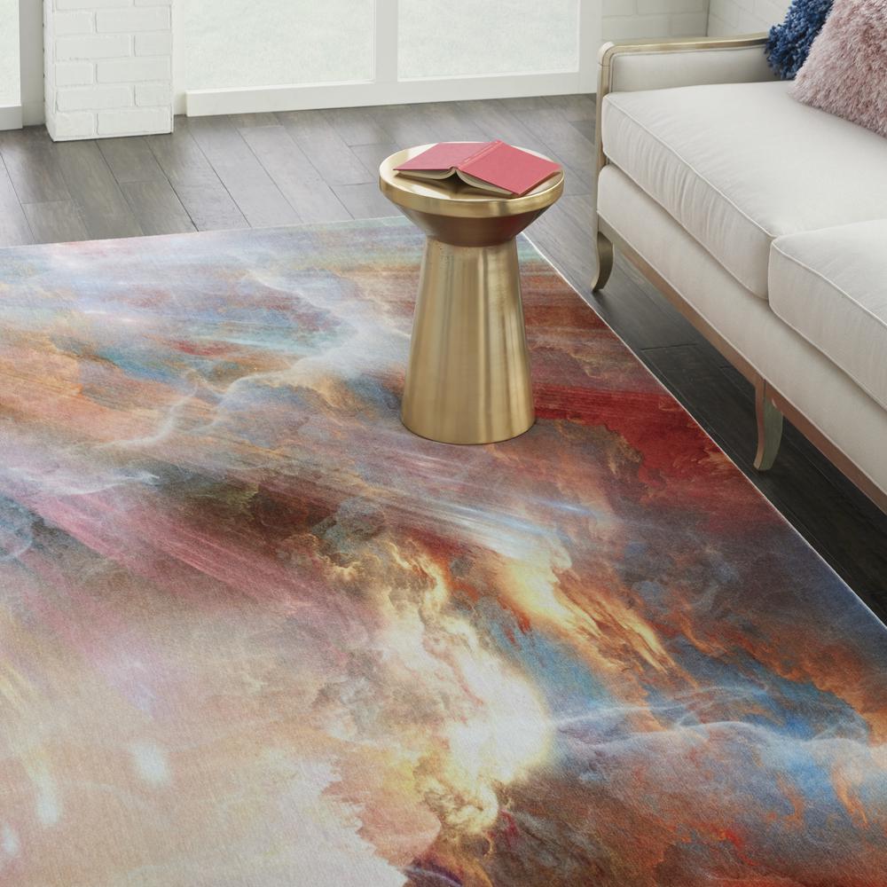 Nourison Le Reve Area Rug, Multicolor, 7'9" x 9'9", LER04. Picture 8