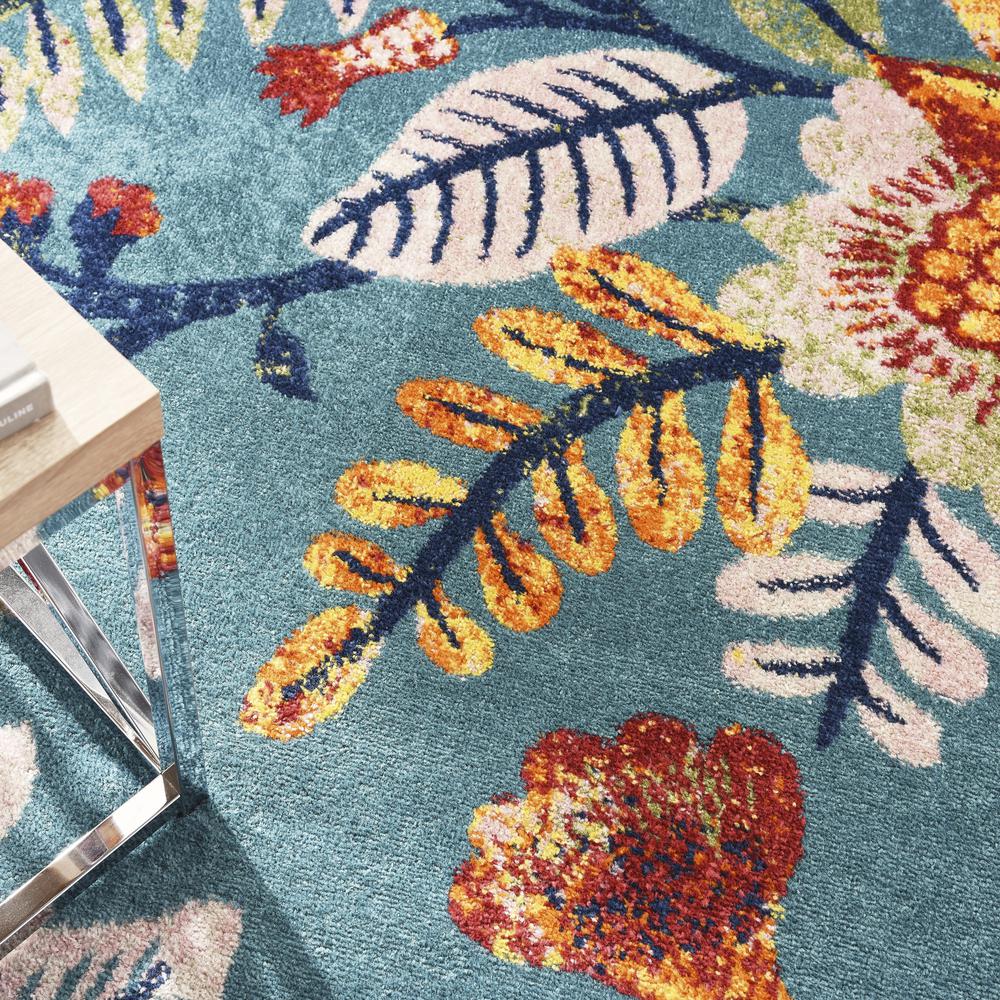 Bohemian Rectangle Area Rug, 8' x 10'. Picture 8