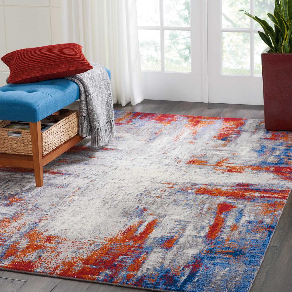 Modern Rectangle Area Rug, 6' x 8'. Picture 2