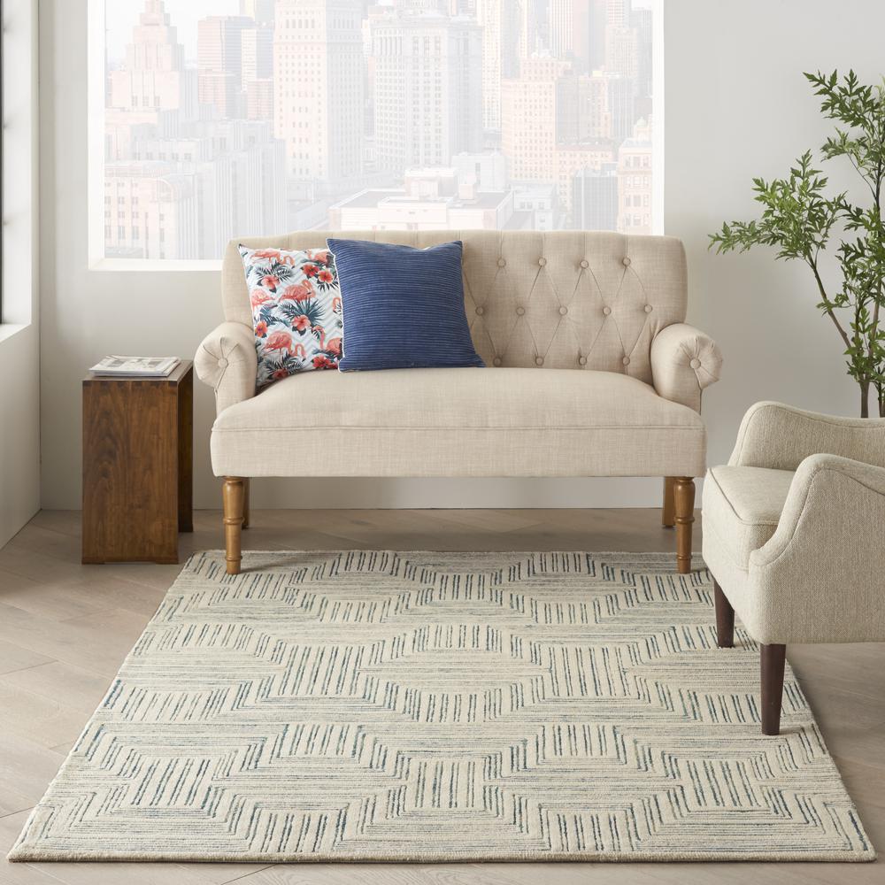 Nourison Home Linked Area Rug. Picture 2