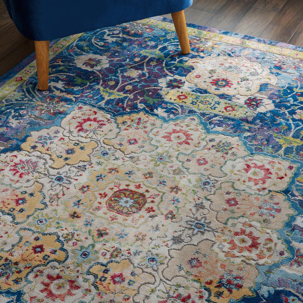 Vintage Rectangle Area Rug, 5' x 8'. Picture 8