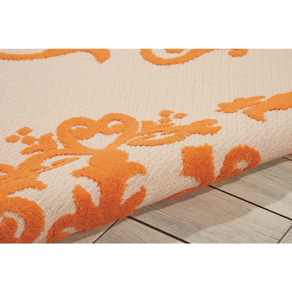 Aloha Area Rug, Orange, 7'10" x 10'6". Picture 4