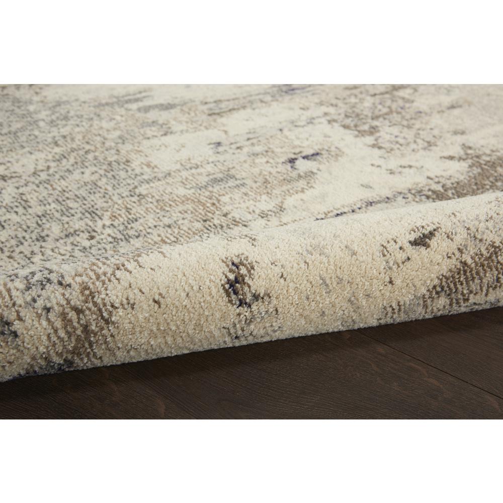 CES02 Celestial Ivory/Grey Area Rug- 7'10" x ROUND. Picture 7