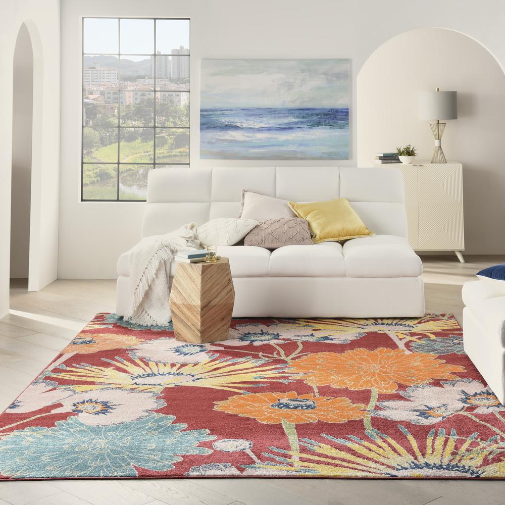 Contemporary Rectangle Area Rug, 8' x 10'. Picture 9